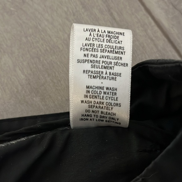 JACOB Wide Leg Crop Pant Cotton Nylon with Belt - Picture 9 of 9